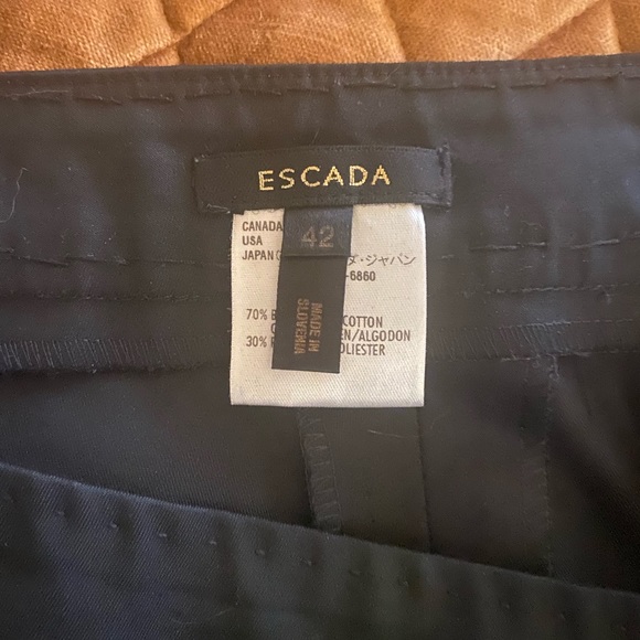 Escada black pants - Picture 4 of 5